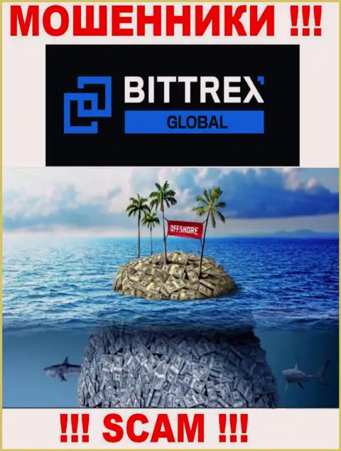 Bermuda Islands - вот здесь, в оффшорной зоне, зарегистрированы internet-мошенники Bittrex