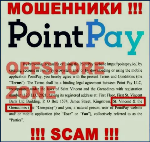 Зарегистрирована компания Point Pay LLC в оффшоре на территории - Сент-Винсент и Гренадины, МОШЕННИКИ !!!