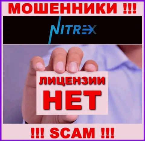Будьте крайне бдительны, компания Nitrex Pro не смогла получить лицензию - это internet-шулера