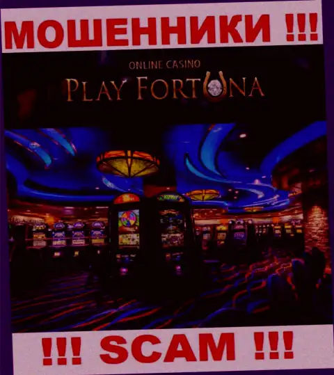 С Play Fortuna, которые прокручивают делишки в сфере Casino, не сможете заработать - это развод