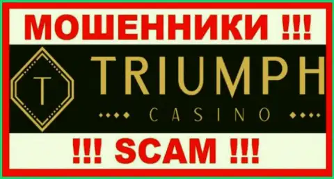 Логотип МАХИНАТОРОВ Triumph Casino