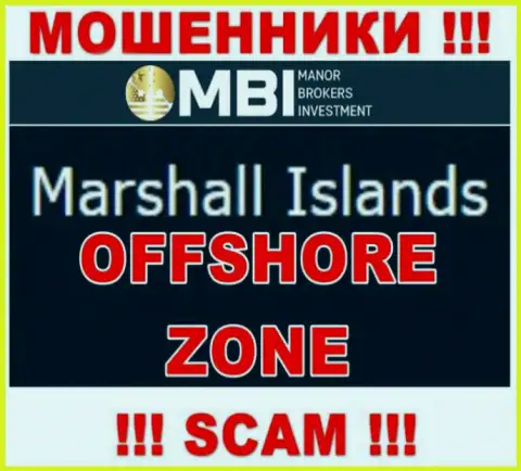 Компания Манор БрокерсИнвестмент - это мошенники, находятся на территории Marshall Islands, а это офшор
