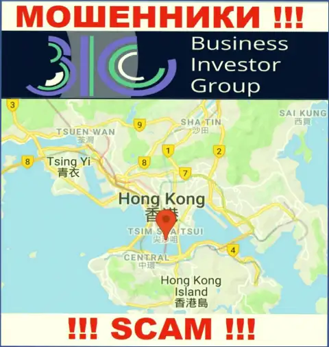 Офшорное место регистрации БизнесИнвестор Групп - на территории Hong Kong