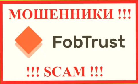 Логотип ОБМАНЩИКА FobTrust Com