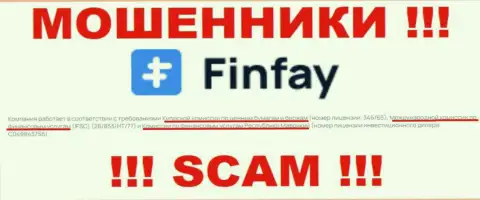 ФинФай - это internet мошенники, противоправные действия которых прикрывают тоже обманщики - Cyprus Securities and Exchange Commission