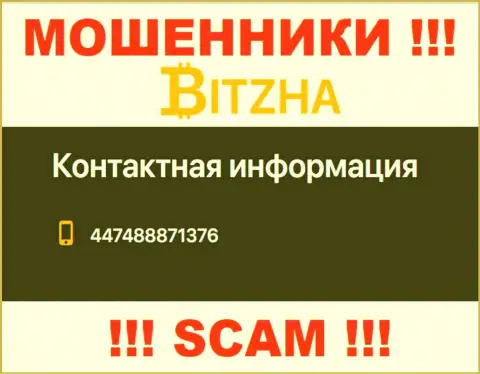 Не нужно отвечать на звонки с неизвестных номеров телефона - это могут трезвонить мошенники из конторы Bitzha24